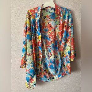 Floral kimono